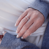 Loulerie Organic Diamond Wave Ring