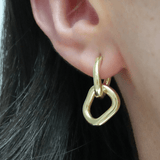 Loulerie Gold Interlinking Earring