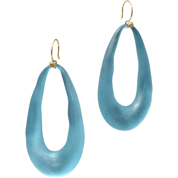 Alexis Bittar Lucite Link Wire Earrings