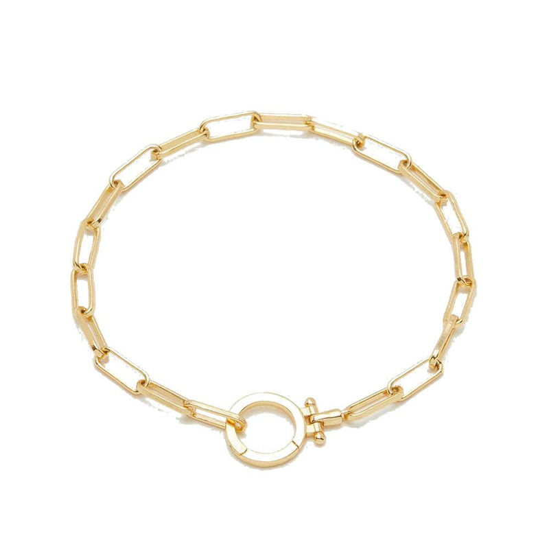 Gorjana Parker Bracelet | 18K Gold Plating Brass 