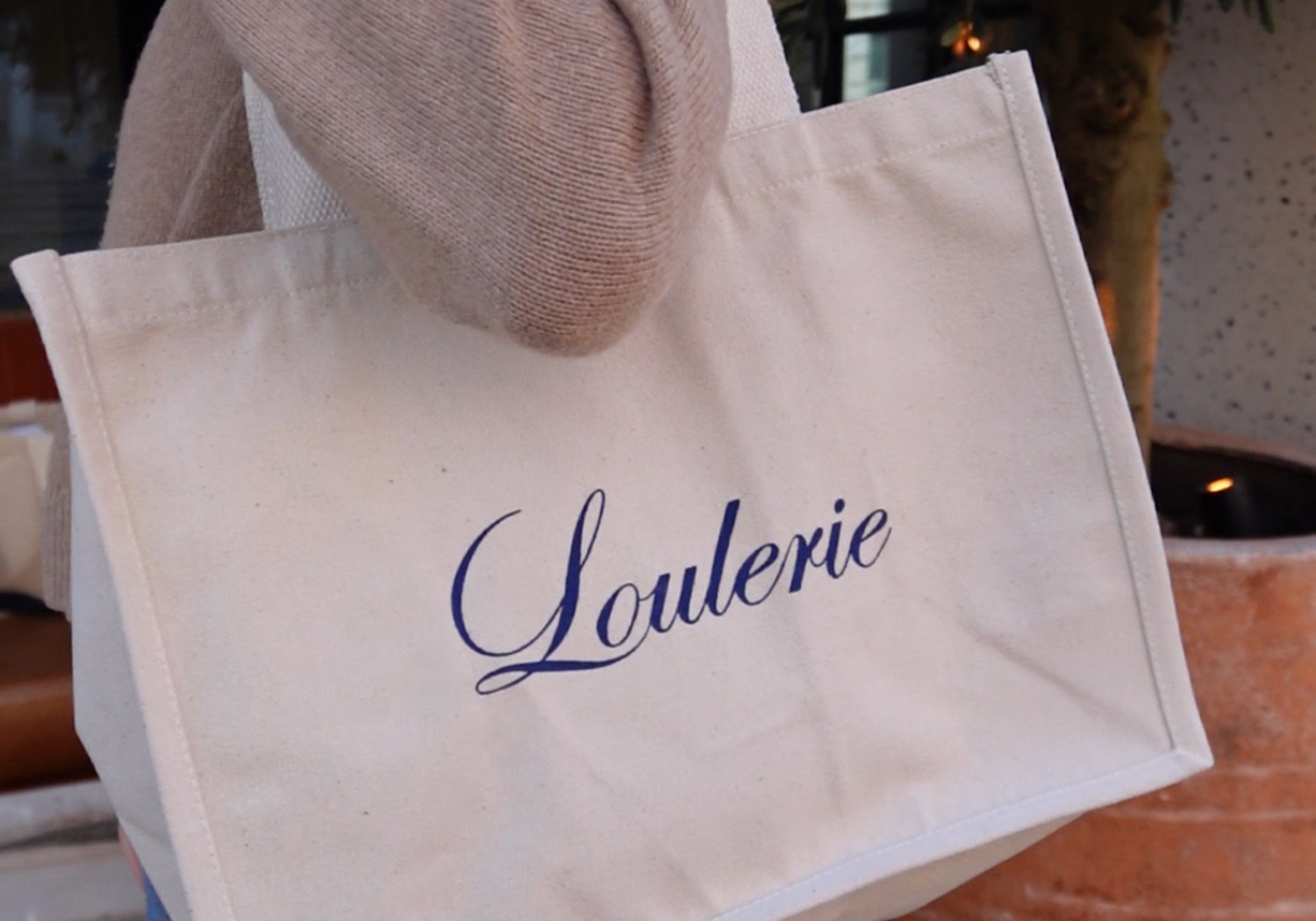 Sustainable. Stylish. Essential - The Loulerie Tote Bag
