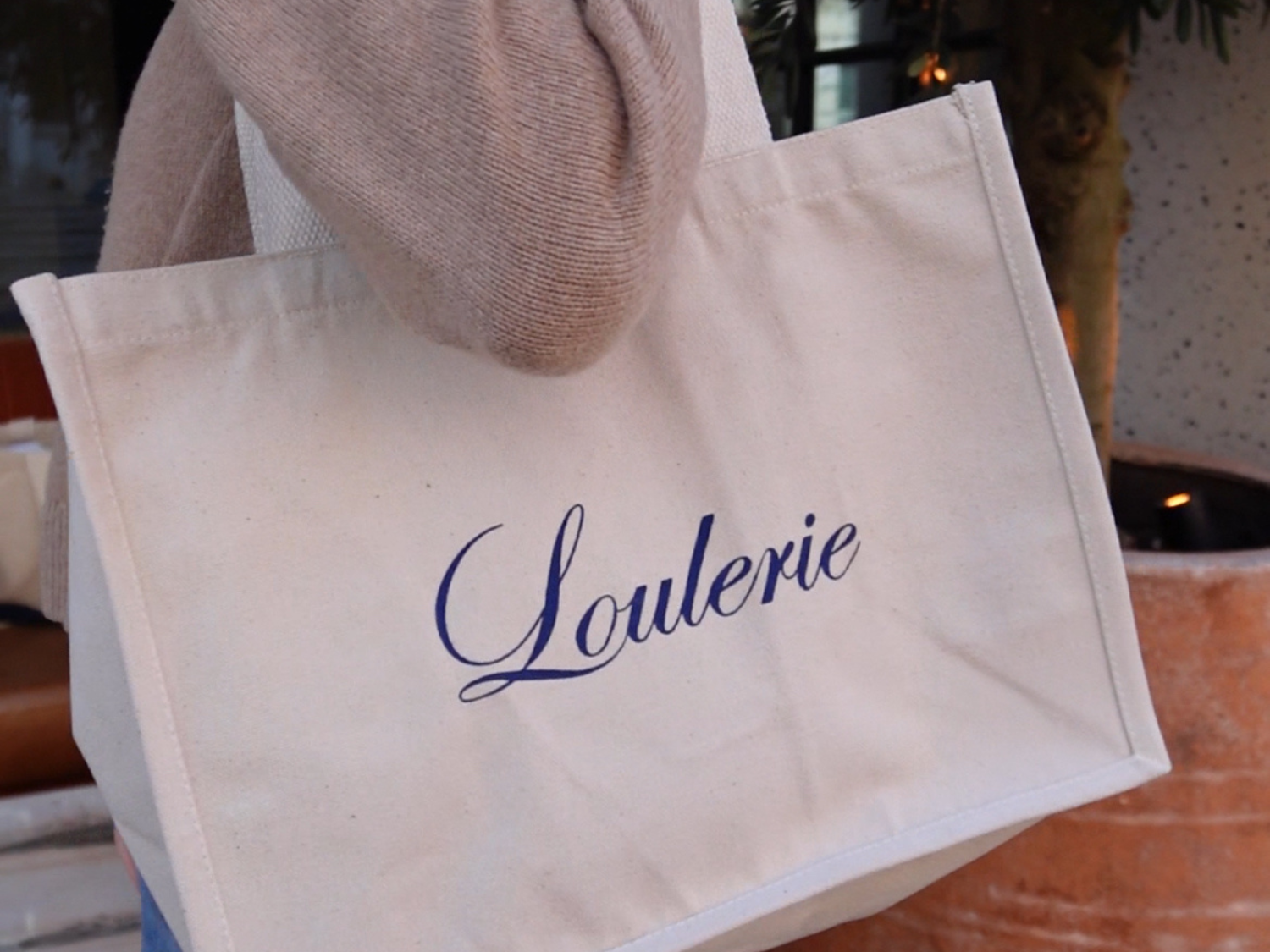 Sustainable. Stylish. Essential - The Loulerie Tote Bag