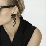 A.B. Ellie Black Mini Charlee Earrings