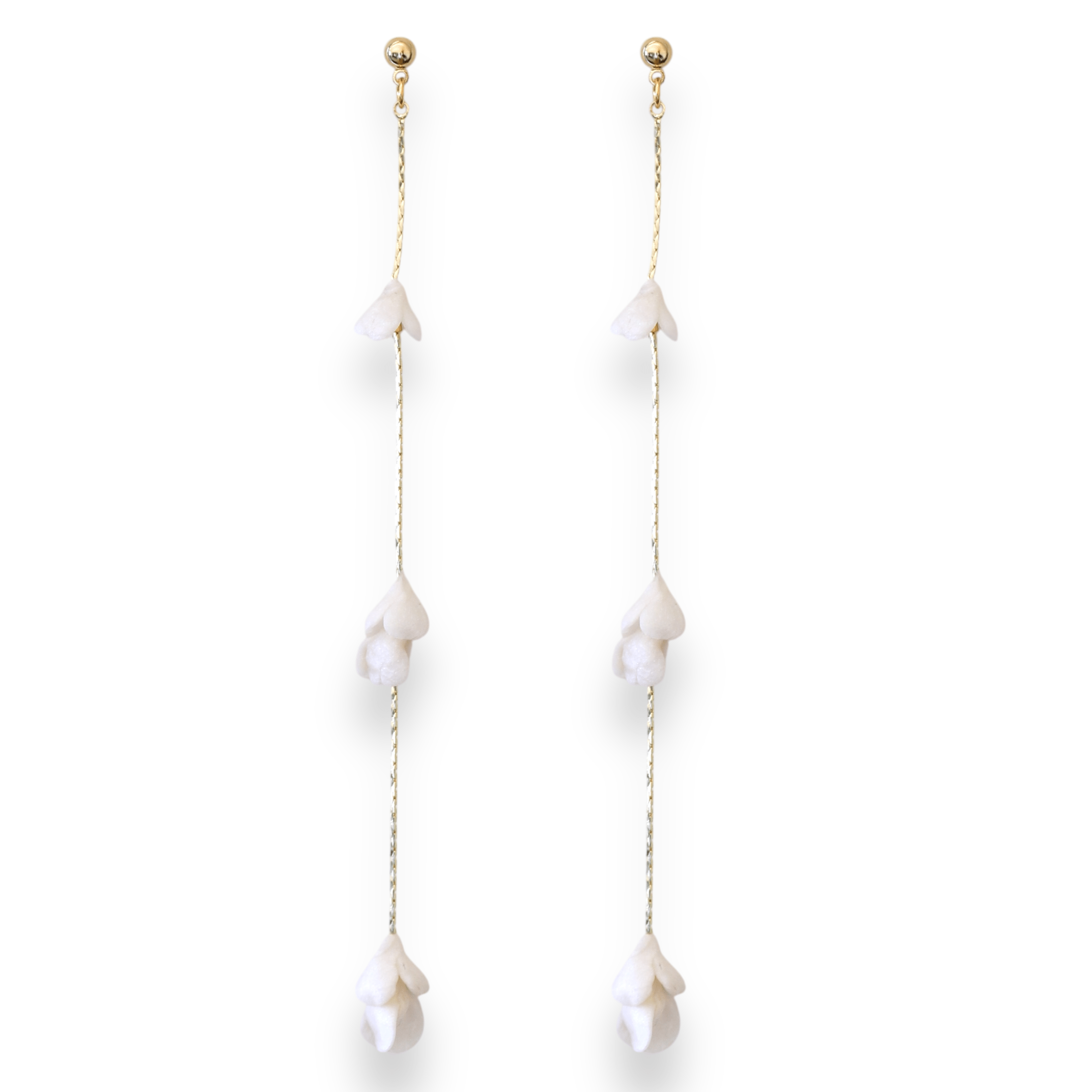 A.B. Ellie Blossom Half Strand Earrings