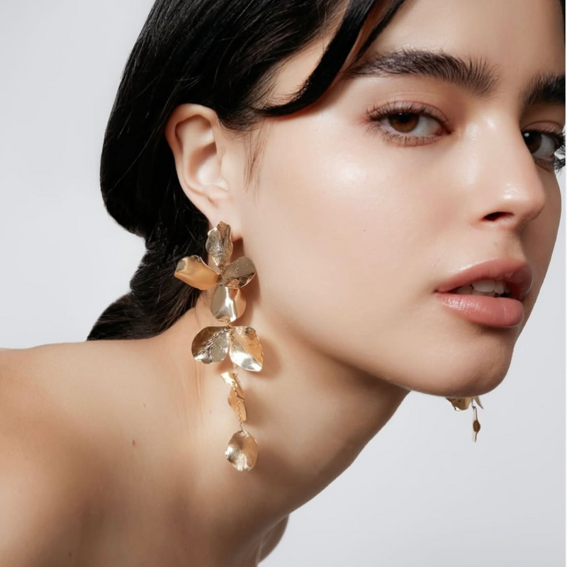 Shashi Ruellia Large Earrings