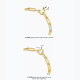 Gorjana Zoey Statement Link Necklace