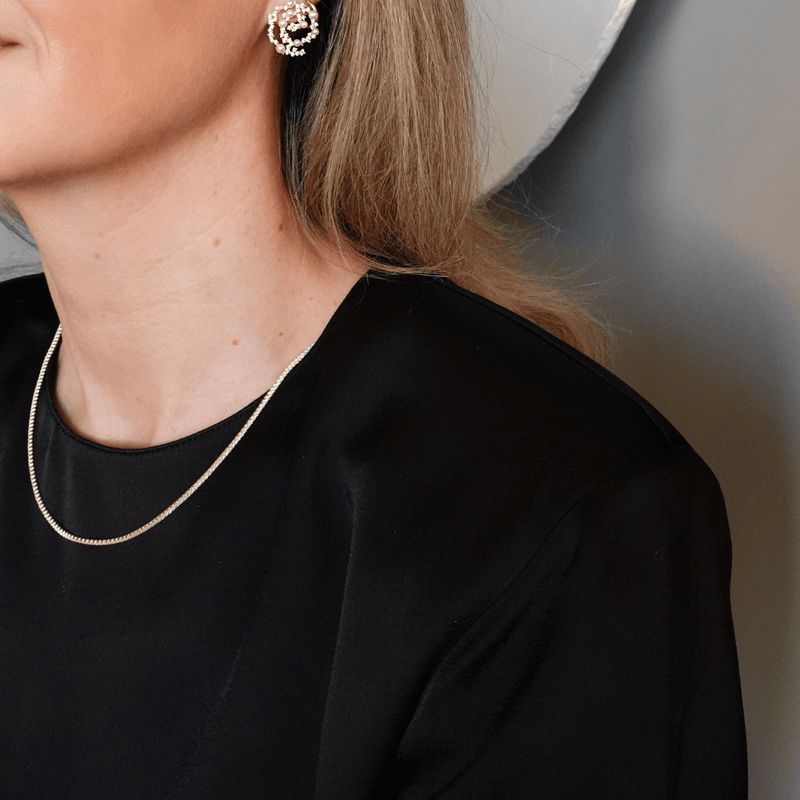 Loulerie Crystal Tennis Necklace