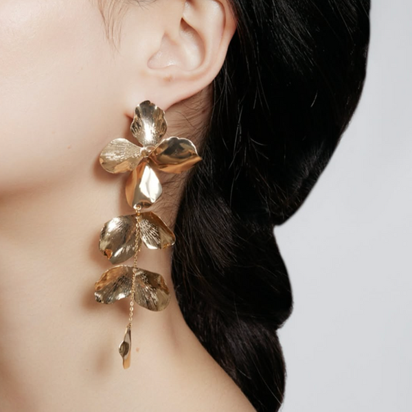 Shashi Ruellia Large Earrings