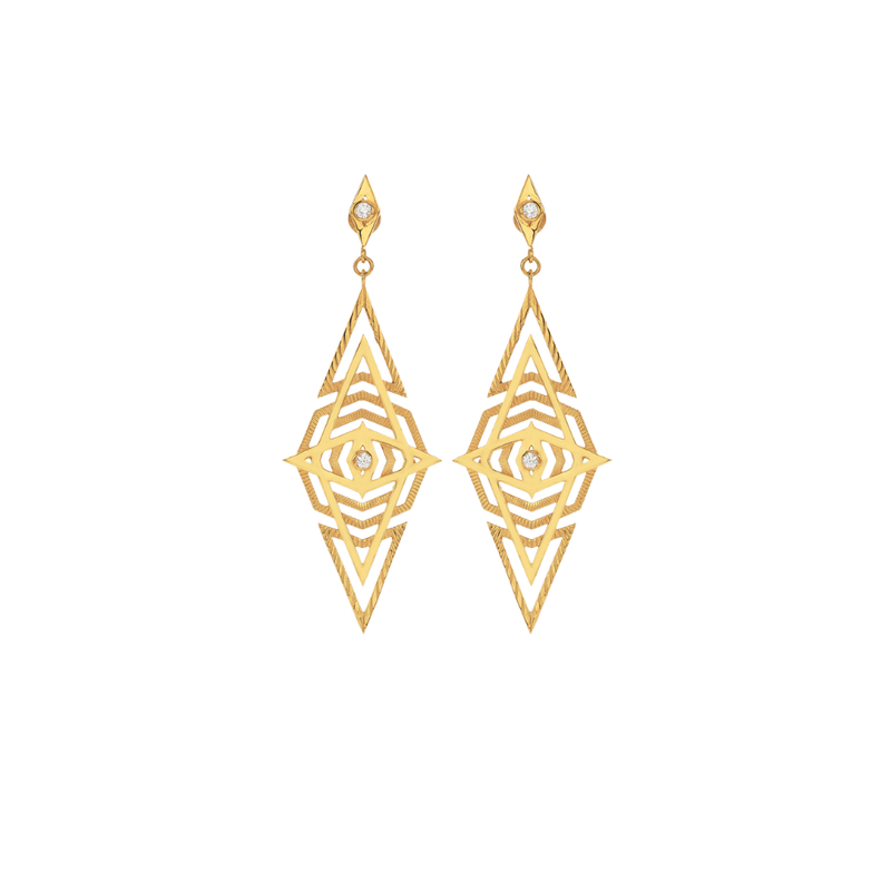 Zoe & Morgan Volcano Earrings