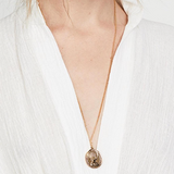 Shashi Double Coin Necklace