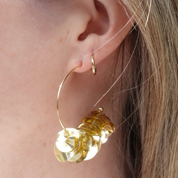 Mignonne Gavigan Gold Mini Lolita Hoop Earring