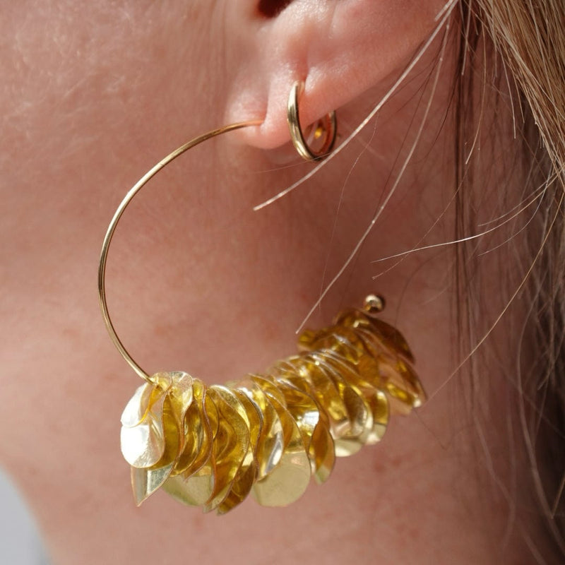 Mignonne Gavigan Gold Mini Lolita Hoop Earring