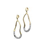 Alexis Bittar Solanales Crystal Curve Leverback Drop Earrings