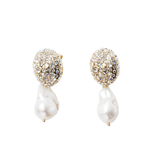 Pearl Octopuss.y Gold Aurora Studs