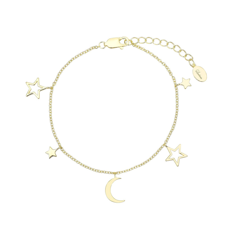 Loulerie Moon and Star Bracelet