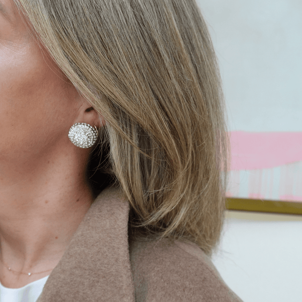 Pearl Octopuss.y Silver Le Petit Soleil Earrings