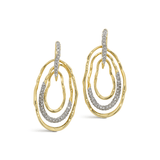 Alexis Bittar Solanales Crystal Pave Mobile Post Earrings