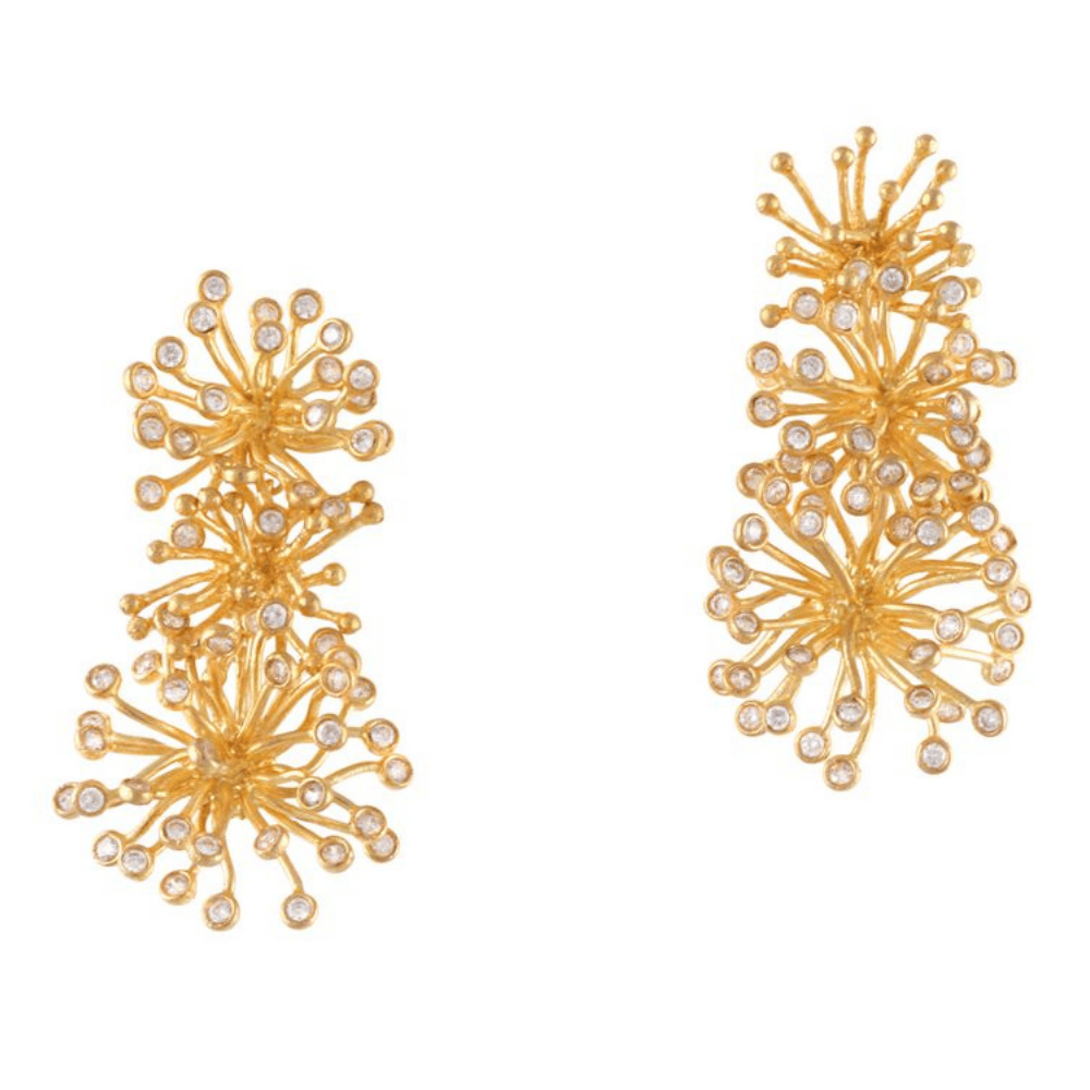 Joanna Laura Constantine Pollen Statement Dangling Earrings