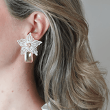 Mignonne Gavigan White Lucia Earrings