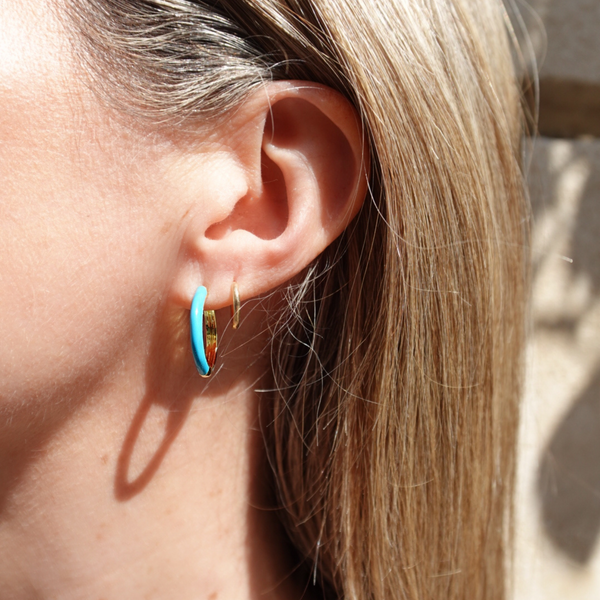Loulerie Turquoise Sorbet Hoops