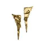 Alexis Bittar Molten Gold Cascading Post Earrings