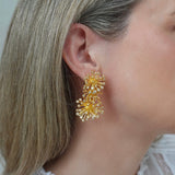 Joanna Laura Constantine Pollen Statement Dangling Earrings
