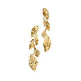 Alexis Bittar Mosaic Molten Gold Post Earring
