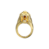 Alexis Bittar Gold Panther Visage Ring