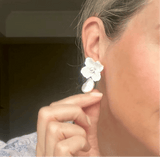 Shashi Fiorina Pearl Drop Earrings