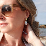 Loulerie Pearl Drop Earrings