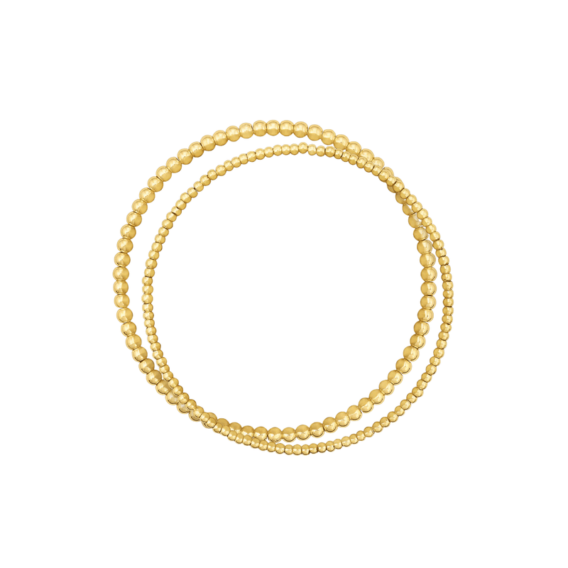 Gorjana Poppy Gold Bracelet Set