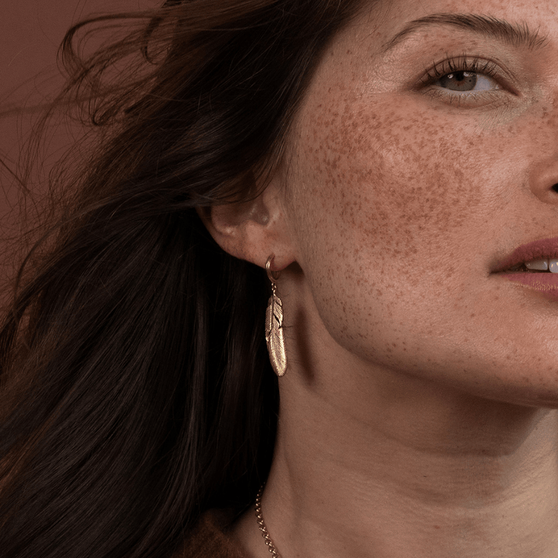 Zoe & Morgan Eagle Earrings