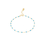 Loulerie Turquoise Enamel Bracelet
