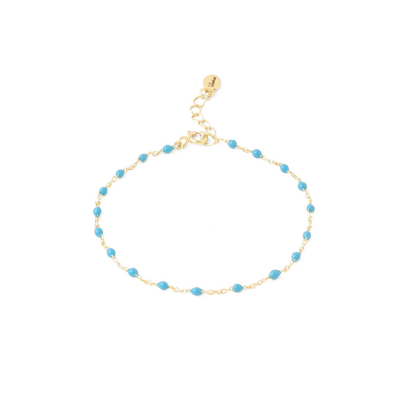 Loulerie Turquoise Enamel Bracelet