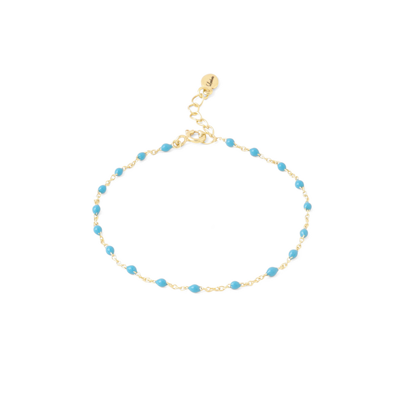 Loulerie Turquoise Enamel Bracelet
