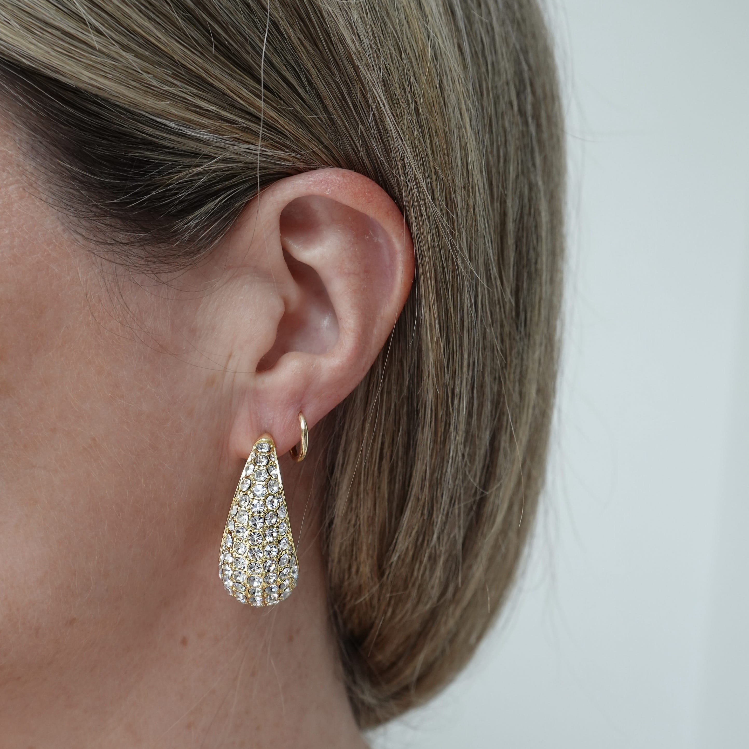 Pearl Octopuss.y Small Crescent Earrings