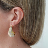 Pearl Octopuss.y Small Crescent Earrings