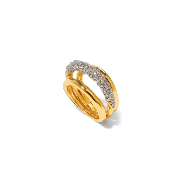 Alexis Bittar Solanales Crystal Orbiting Ring
