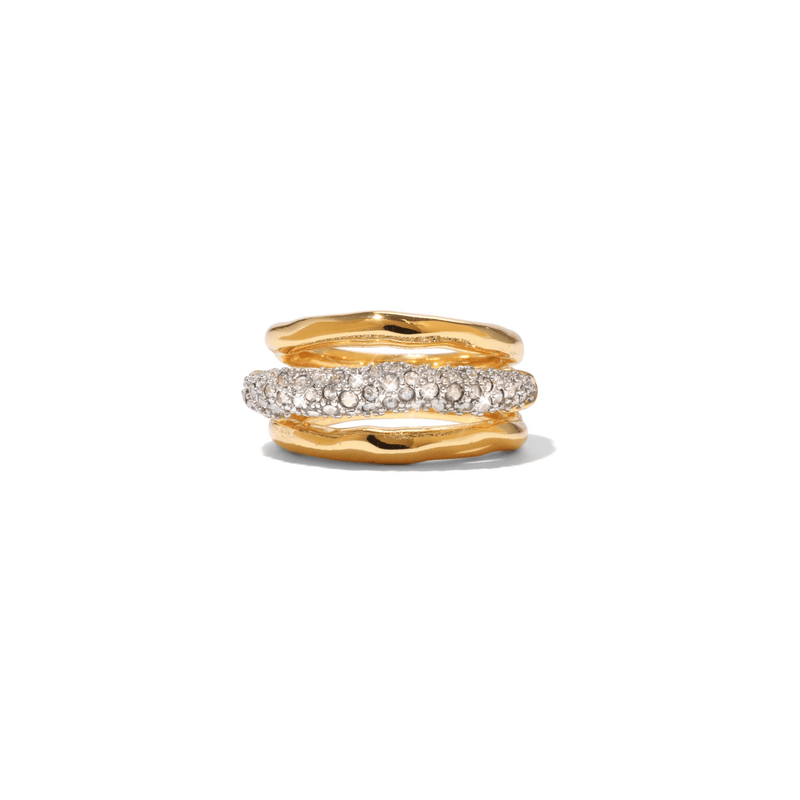 Alexis Bittar Solanales Crystal Orbiting Ring