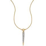 Alexis Bittar Solanales Gold Crystal Spear Necklace