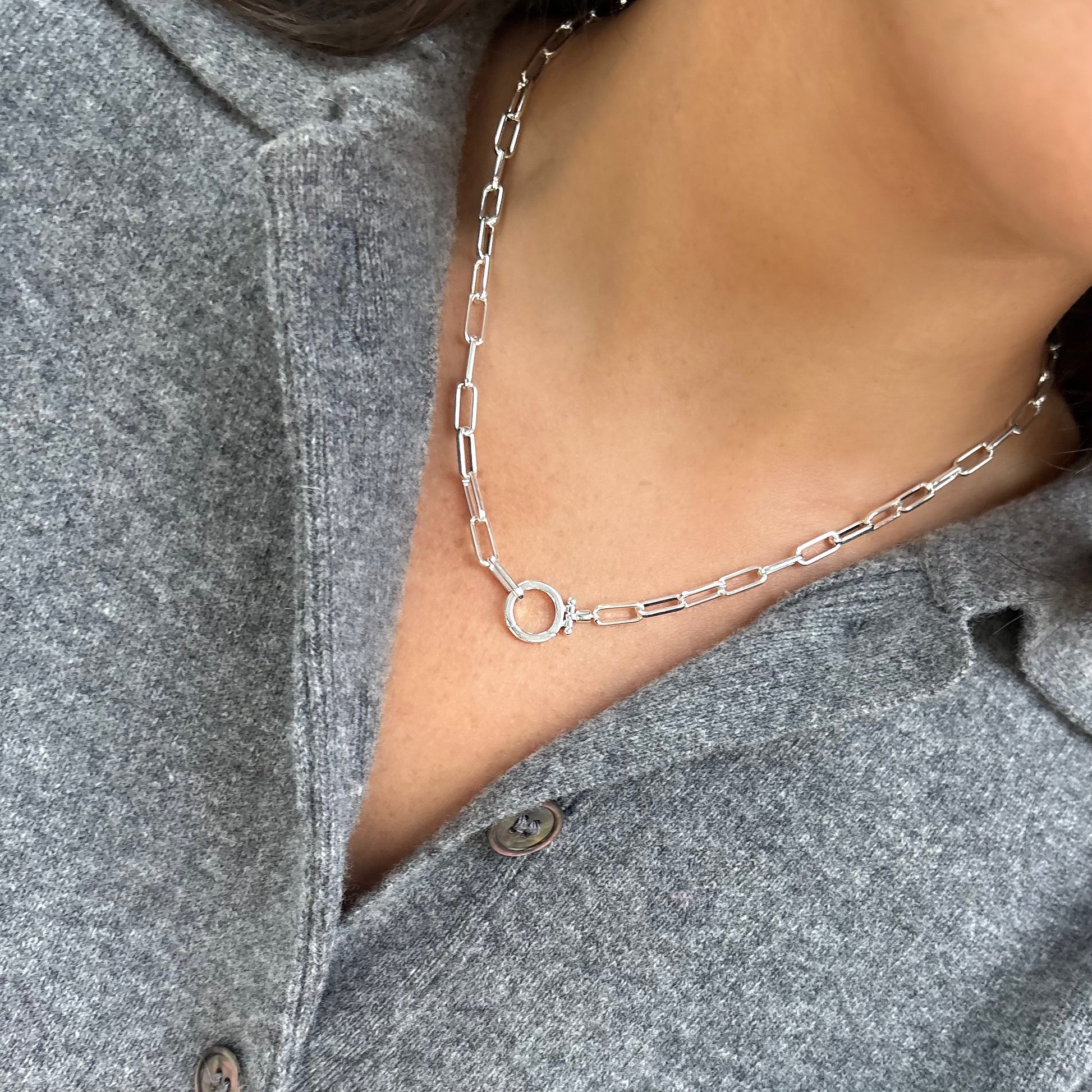 Gorjana Silver Parker Necklace