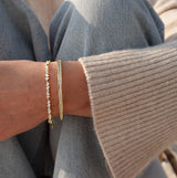 Loulerie Crystal Hinge Bangle