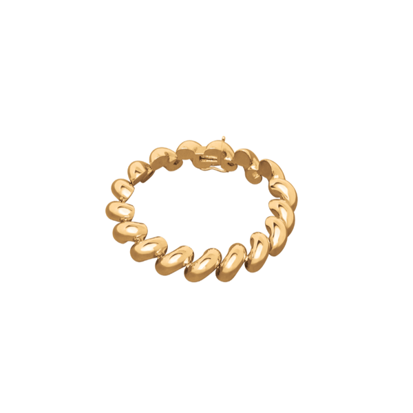 Lie Studio Gold Edith Bracelet