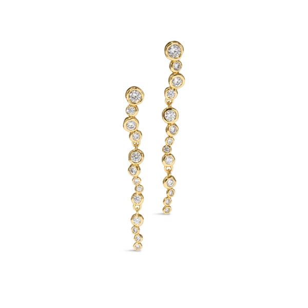 Alexis Bittar Asterales Gold Cascading Earrings