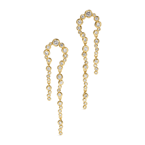 Alexis Bittar Asterales Gold Arch Earrings