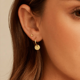 Gorjana Ana Coin Huggies