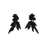 A.B. Ellie Maj Black Drop Earrings