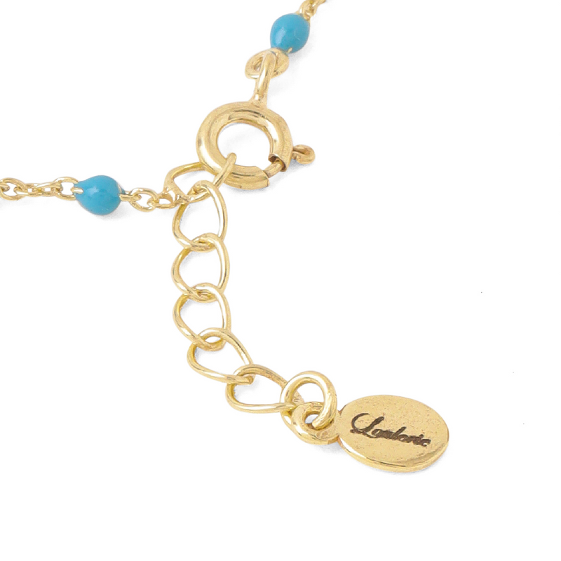 Loulerie Turquoise Enamel Bracelet