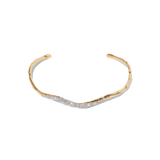 Alexis Bittar Solanales Gold Crystal Skinny Collar