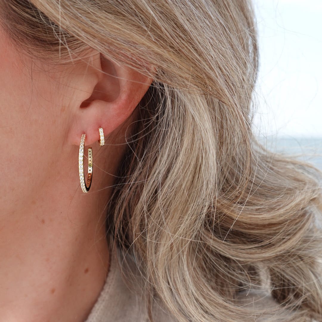 Loulerie Crystal Hoops